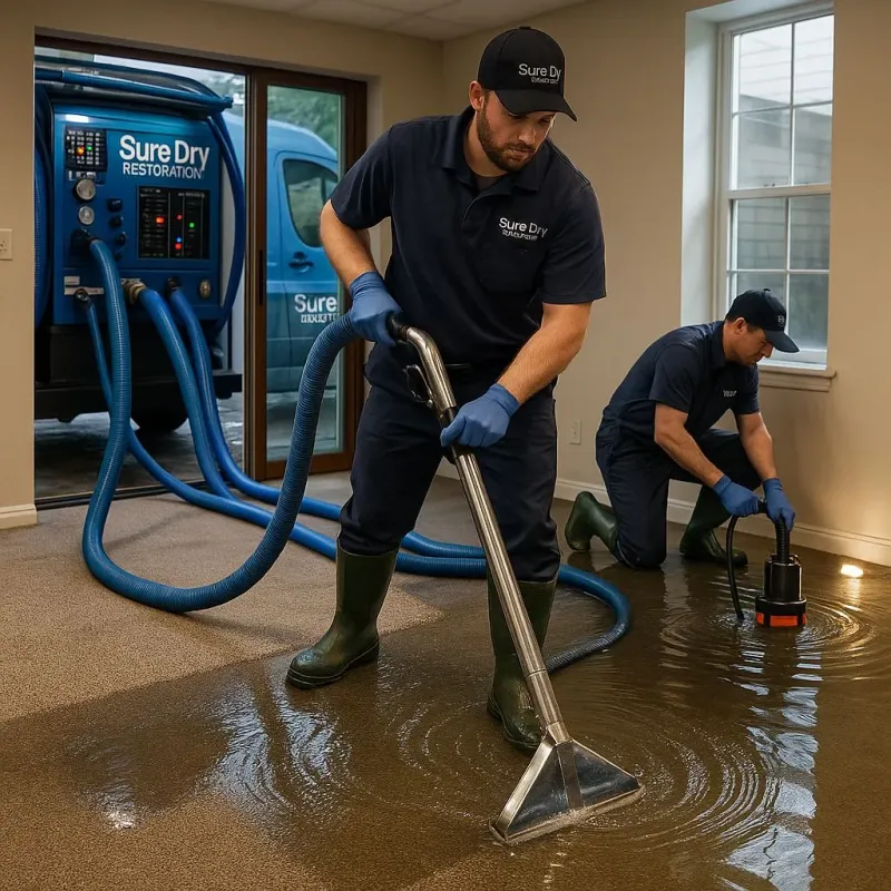 Water Extraction and Removal process in Stapleton, NY